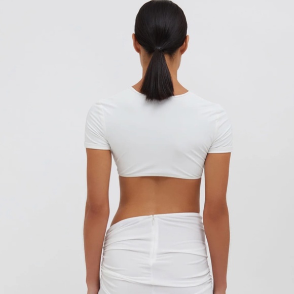 NWT Christopher Esber U-prong Crop Top - Picture 3 of 5